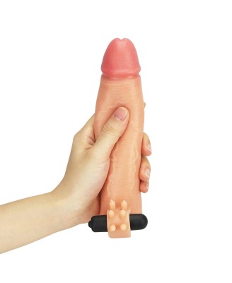 Add 2" Vibrating
Silicone Extender