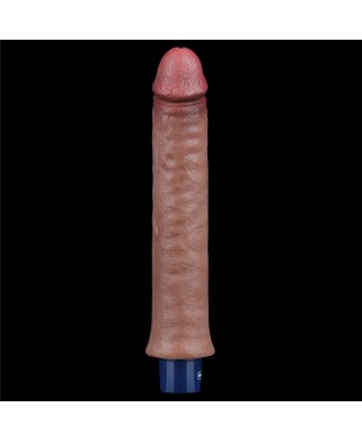9.5" REAL SOFTEE Rechargeable Silicone Vibrating Dildo