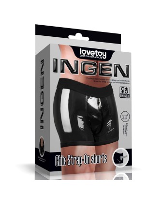Chic Strap-On shorts (32 - 35 inch waist) Black