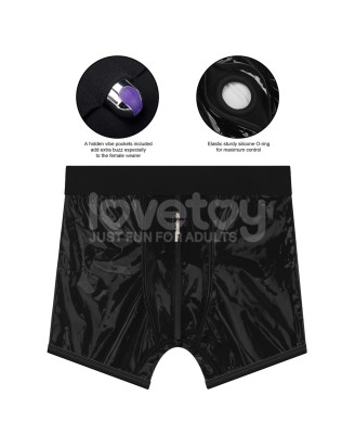 Chic Strap-On shorts (32 - 35 inch waist) Black