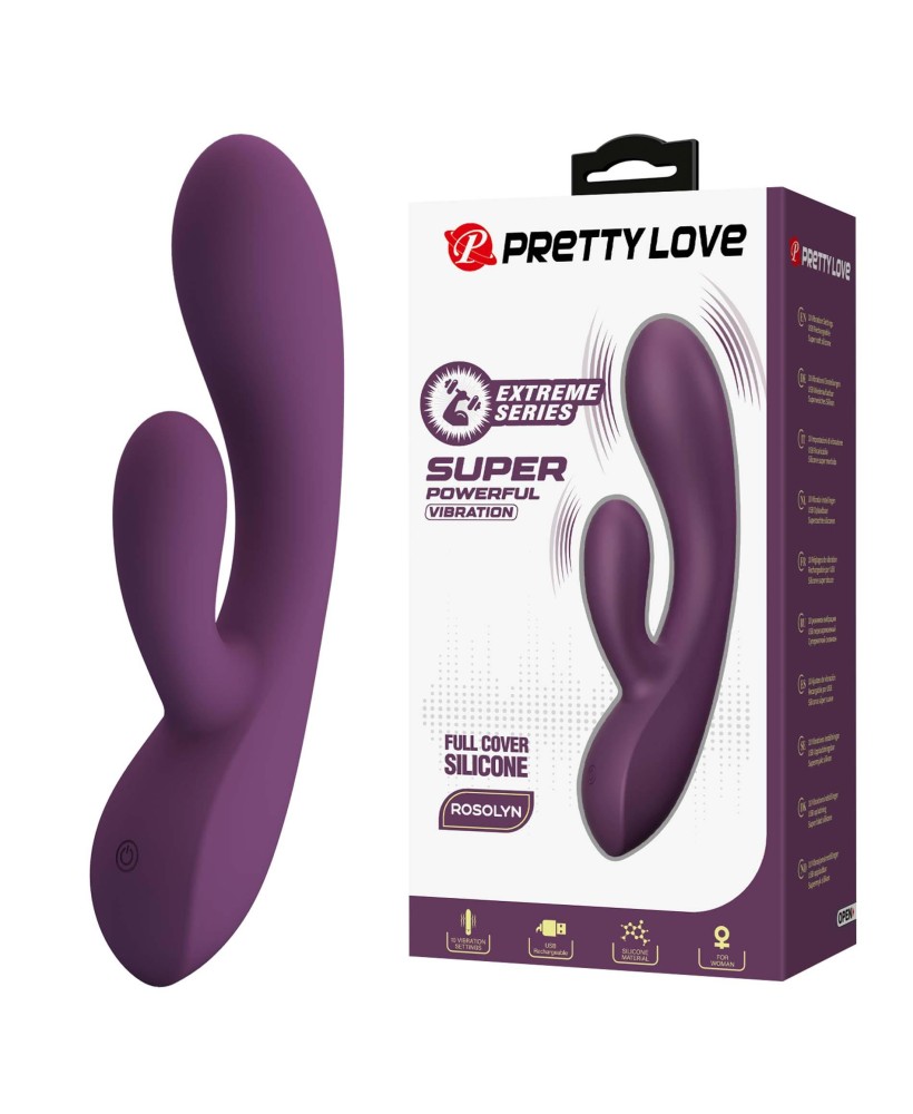Pretty Love Rosolyn Purple – Rabbit Vibrator