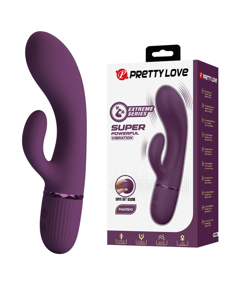 Pretty Love Marski Purple – Rabbit Vibrator