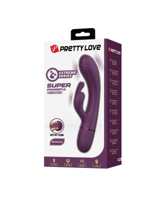 Pretty Love Scocco Purple – Rabbit Vibrator