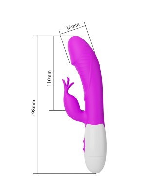 Pretty Love Rasmussen Pink – Rabbit Vibrator