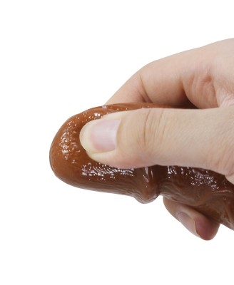 Pretty Love Leander Realistic Vibrating Dildo (Brown Edition)