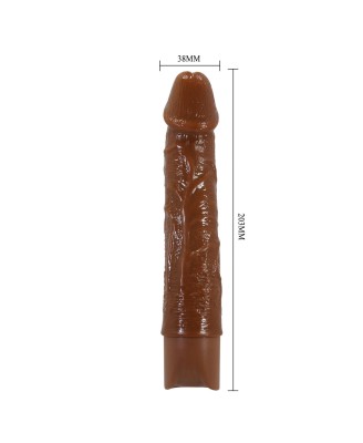 Pretty Love Osric Realistic Vibrating Dildo (Brown Edition)