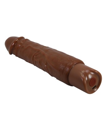Pretty Love Rufus Realistic Vibrating Dildo (Brown Edition)
