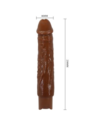 Pretty Love Rufus Realistic Vibrating Dildo (Brown Edition)