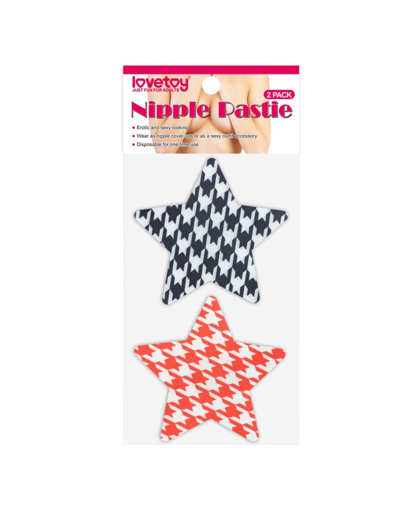 Stars Nipple Pasties (2 Pack)