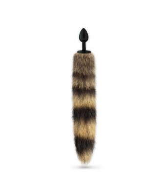 FOXY DELIGHT SILICONE ANAL PLUG WITH TAIL CRUSHIOUS