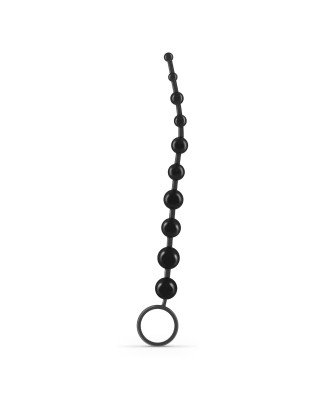 10 BEAD ANAL CHAIN CRUSHIOUS BLACK