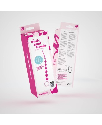 10 BEAD ANAL CHAIN CRUSHIOUS PINK
