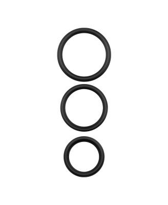 CRUSHIOUS BANDOLEROS SILICONE PENIS RING SET