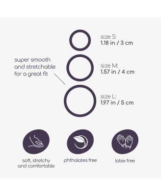 CRUSHIOUS DALTONS SILICONE PENIS RING SET