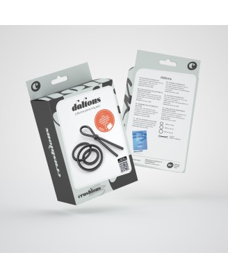 CRUSHIOUS DALTONS SILICONE PENIS RING SET
