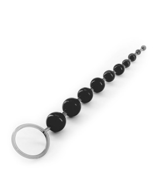 CRUSHIOUS ANAL THRILL ANAL DOUCHE 90ML WITH ANAL LUBRICANT 50ML AND 10 BEAD ANAL CHAIN