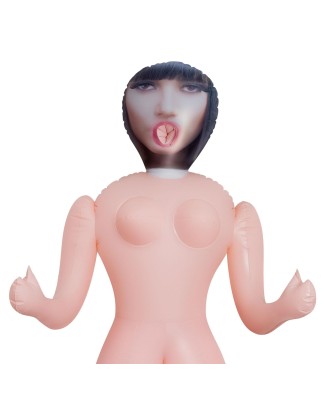 CRUSHIOUS PAOLA THE TEACHER INFLATABLE DOLL WITH STROKER