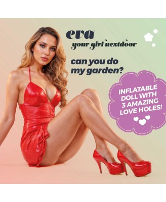 CRUSHIOUS EVA THE GIRL NEXT DOOR INFLATABLE DOLL BLONDE