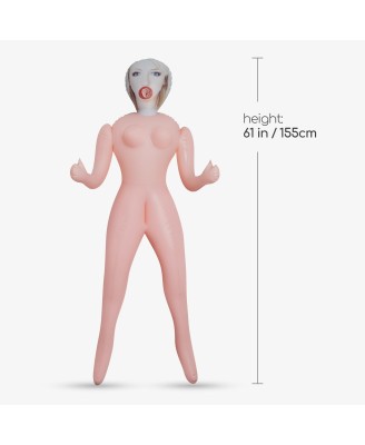 CRUSHIOUS MARTA THE STEWARDESS INFLATABLE DOLL BLONDE