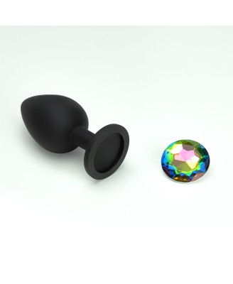 CRUSHIOUS CAMILEO LARGE ANAL PLUG WITH 4 INTERCHANGEABLE JEWELS
