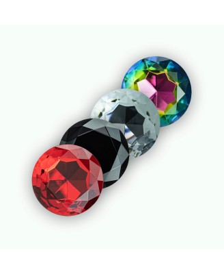 CRUSHIOUS CAMILEO LARGE ANAL PLUG WITH 4 INTERCHANGEABLE JEWELS