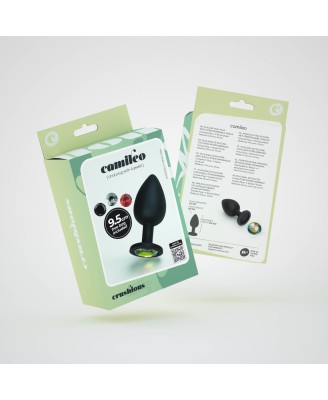 CRUSHIOUS CAMILEO LARGE ANAL PLUG WITH 4 INTERCHANGEABLE JEWELS