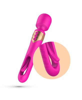 CRUSHIOUS BIG BEN DUAL MASSAGER WITH FLICKER