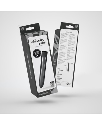 CRUSHIOUS CLASSIC VIBE VIBRATOR BLACK