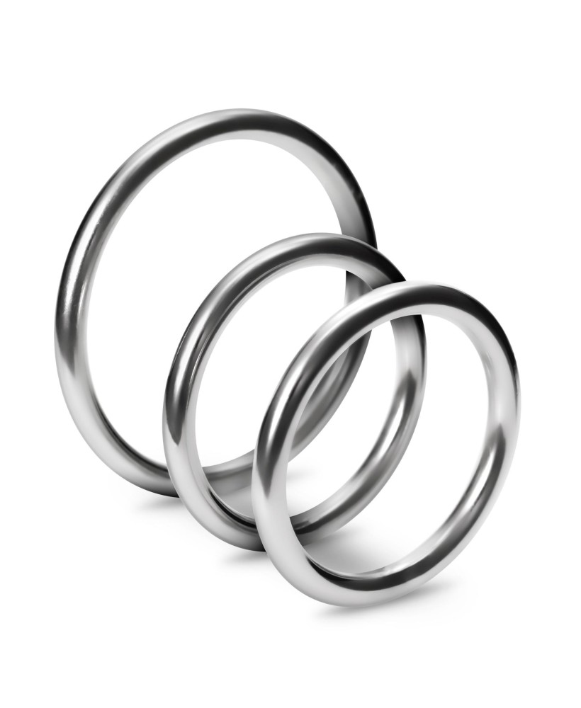 CRUSHIOUS METALEROS 3 METAL COCKRING SET