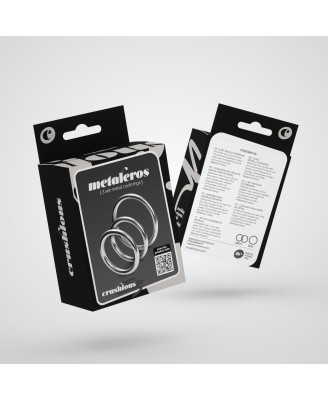 CRUSHIOUS METALEROS 3 METAL COCKRING SET