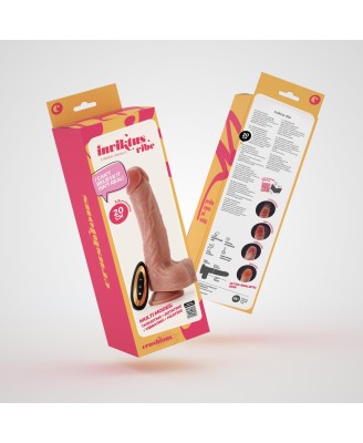 CRUSHIOUS LIQUID SILICONE VIBRATOR INVIKTUS VIBE 7.5 FLESH