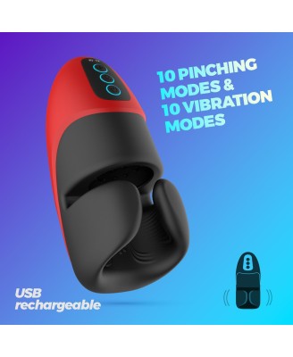 CRUSHIOUS PANCHO RECHARGEABLE MASTURBATOR WITH PRESSURE