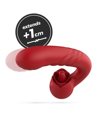 CRUSHIOUS OSIRIA ROSE VIBRATOR WITH THRUST