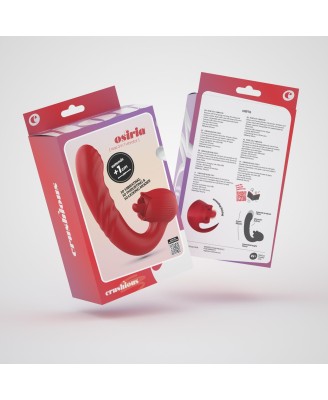 CRUSHIOUS OSIRIA ROSE VIBRATOR WITH THRUST