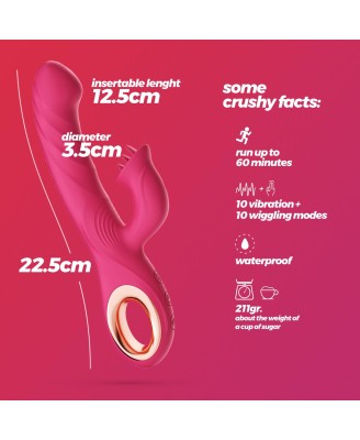 CRUSHIOUS MIRENCA WIGGLE RABBIT VIBRATOR
