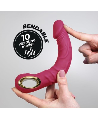 CRUSHIOUS MAGNUS BEND FLEXIBLE VIBRATOR PINK