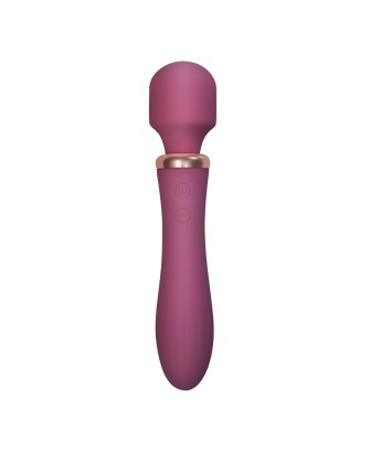 CRUSHIOUS DUAL MASSAGE WAND JINX RED WINE