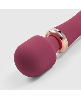 CRUSHIOUS DUAL MASSAGE WAND JINX RED WINE