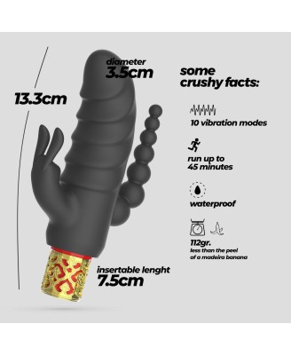 CRUSHIOUS ROMANOV CLASSIC VIBRATOR WITH REMOVABLE SILICONE SLEEVE