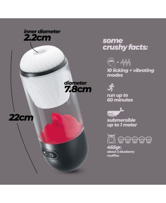 CRUSHIOUS SLURPY 2 IN 1 DETACHABLE MASTURBATOR