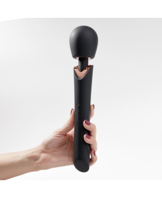 CRUSHIOUS HOLLY RECHARGEABLE WAND MASSAGER BLACK