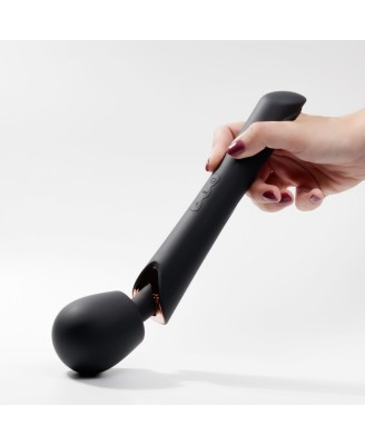 CRUSHIOUS HOLLY RECHARGEABLE WAND MASSAGER BLACK