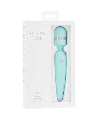 Pillow Talk - Cheeky Wand Massager Teal