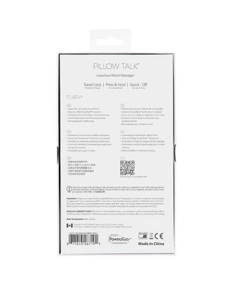 Pillow Talk - Cheeky Wand Massager Teal