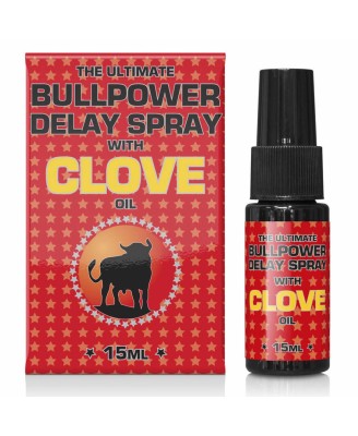 Żel/sprej - Bullpower delay spray with clove oil