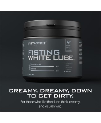 Fist Assist Fisting White Lube 500ml