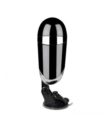 Randy sandy black wallmounted vibratinging masturbator
