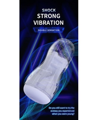 Power Escorts - BR311 - Carl - Big Size Masturbator - 10 Function + Sound Function