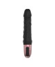 Power Escorts - Driller De Luxe Black - 21 Cm / 8.2 Inch Fat Silicone Realistic Vibrator