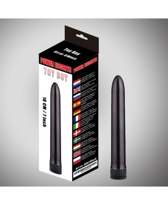 Toy boy black 18 cm basic vibrating